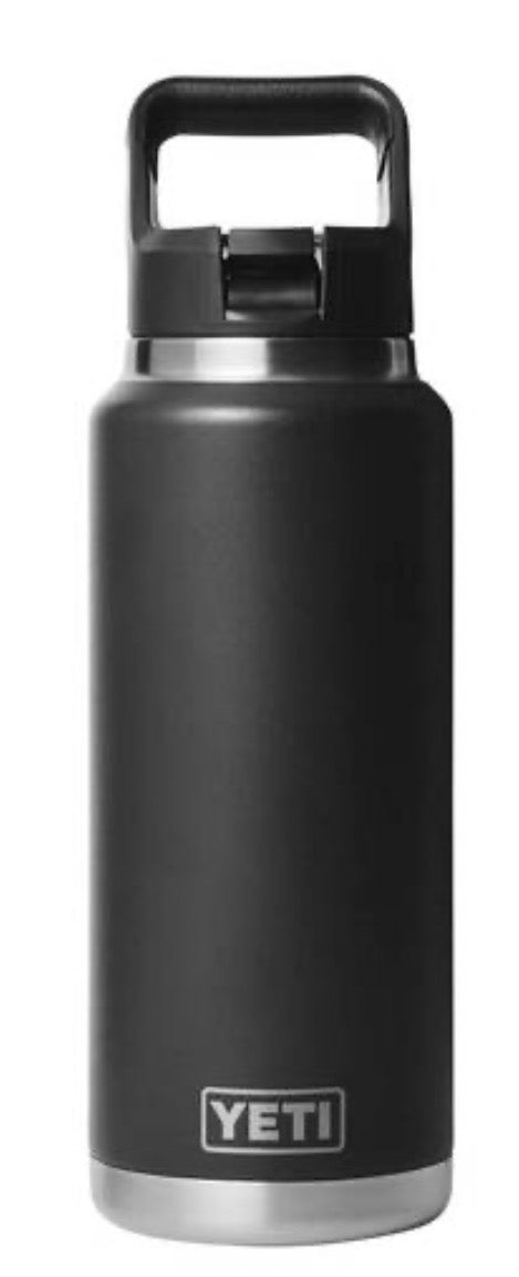 YETI® Rambler® Straw Bottle 36 oz (1065 ml) Black